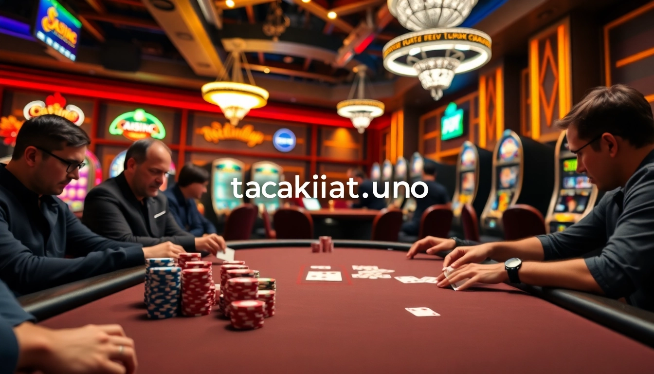 Experience thrilling gaming at https://cakhiatv.uno with vivid poker action, colorful chips, and an engaging dealer providing endless entertainment.